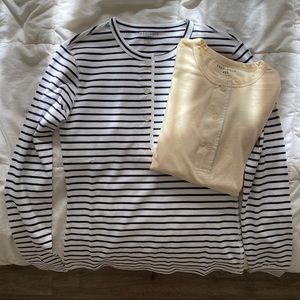 Set of 2 NWOT Tradland henleys